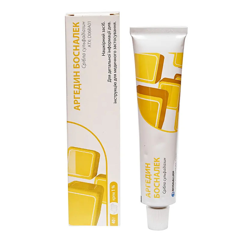 Аргедин Босналек крем 1% по 40 г в тубах