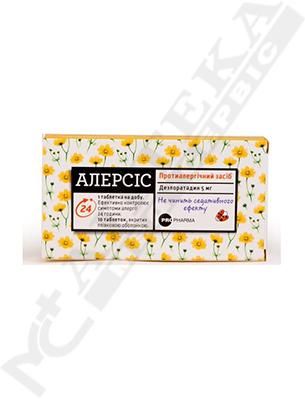 *Алерсис табл п/о 5мг №10 *Алерсис табл п/о 5мг №10