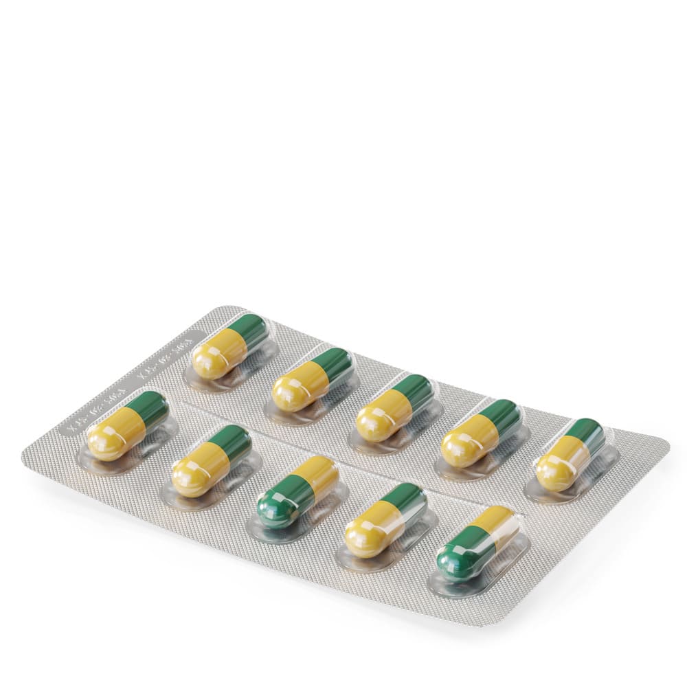 Эрмуцин капсулы по 300 мг 20 шт. (10х2)