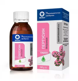 Пертусин сироп по 100 мл у флаконі в упаковці 1 шт. - Віола