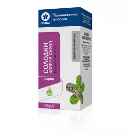 Солодки кореня сироп по 200 г у флаконі 1 шт. - Віола