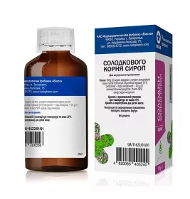 Солодки кореня сироп по 200 г у флаконі 1 шт. - Віола