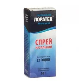 Лоратек спрей 0,05% по 10 г во флаконе 1 шт.
