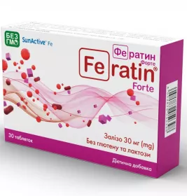 Фератін Форте таблетки 30 шт.