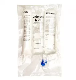 Олімель N7E емульсія для інфузій по 1000 мл у трикамерних пакетах 6 шт.