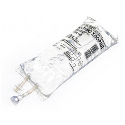 Натрію хлорид розчин для інфузій 0,9% по 250 мл у флаконі Bottle Pack - Юрія-фарм