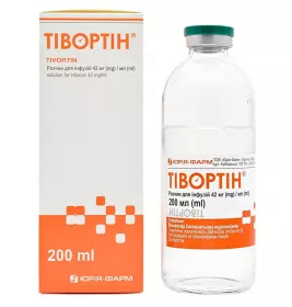 Тивортин раствор для инфузий 42 мг/мл по 200 мл во флаконе 1 шт.