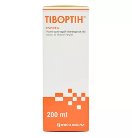 Тівортін розчин для інфузій 42 мг/мл по 200 мл у флаконі 1 шт.