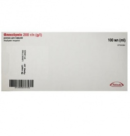 Флексбумін розчин для інфузій 200 г/л по 100 мл у пакетику 1 шт.