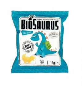 Снеки кукурудзяні з морською сіллю органічні (БЕЗ ГЛЮТЕНУ)  JUNIOR Mclloyd's 15г