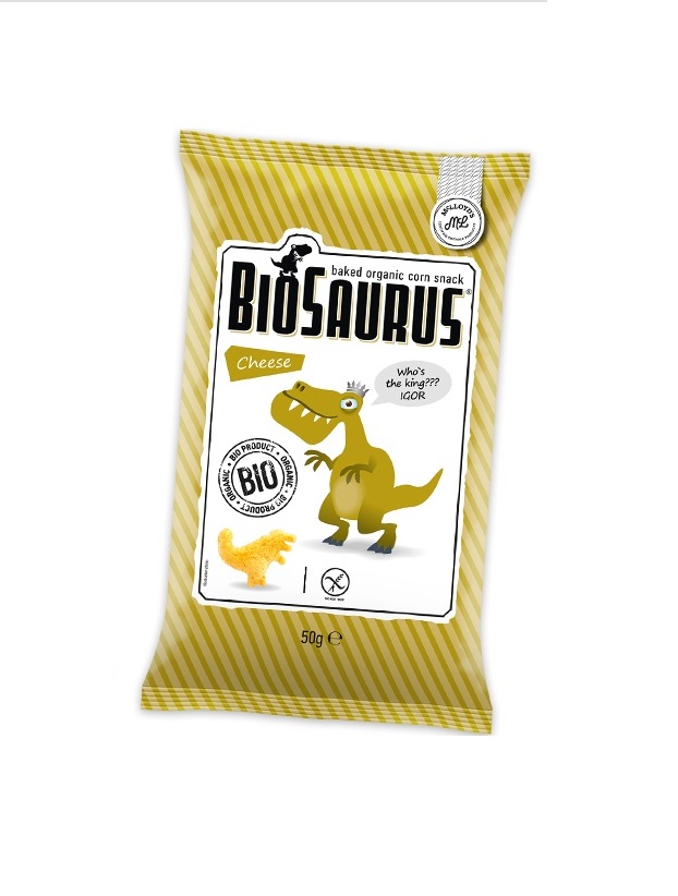 Снеки кукурудзяні з сиром органічні (БЕЗ ГЛЮТЕНУ)  IGOR Mclloyd's 50г