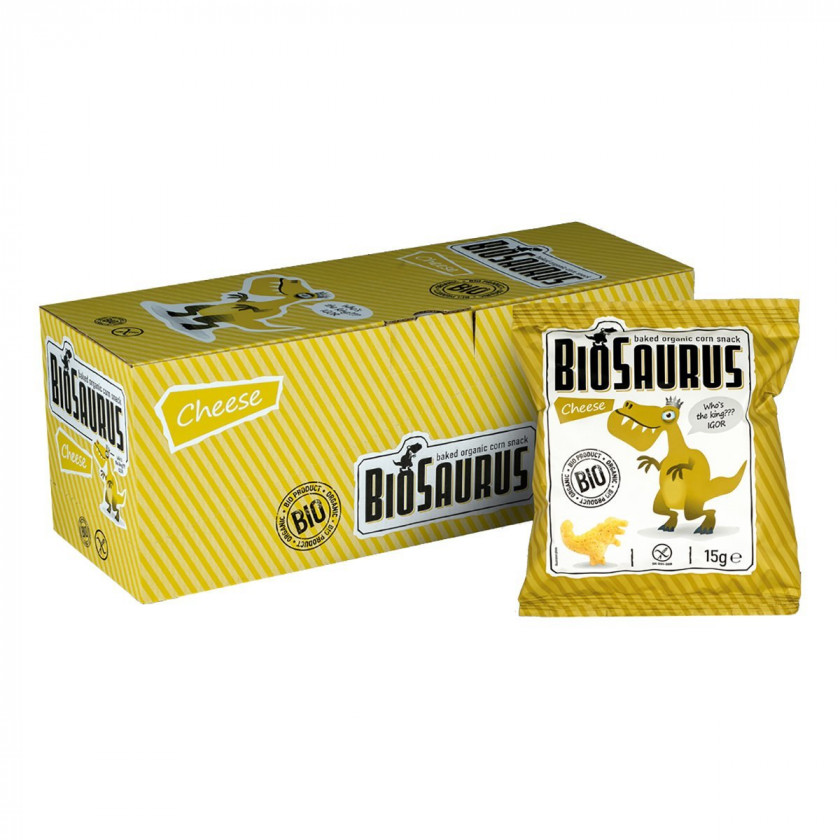 Снеки кукурудзяні з сиром органічні  (БЕЗ ГЛЮТЕНУ) IGOR  Mclloyd's 15г