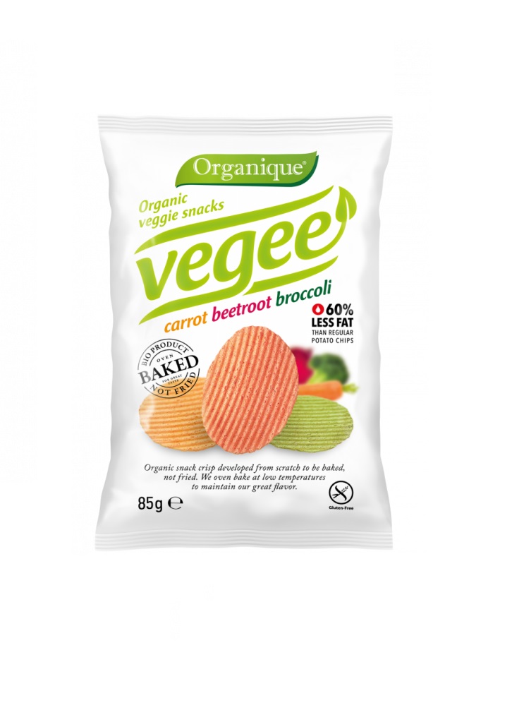 Снеки картопляні Vegee органічні (БЕЗ ГЛЮТЕНУ) Mclloyd's 25г
