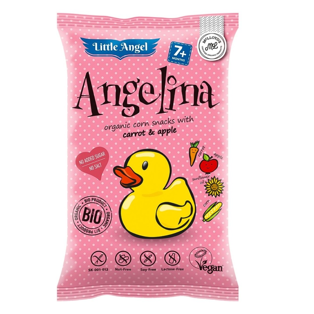 *Снеки кукурузные Angelina органические (БЕЗ ГЛЮТЕНУ) Mclloyd's 30г *Снеки кукурузные Angelina органические (БЕЗ ГЛЮТЕНУ) Mclloyd's 30г