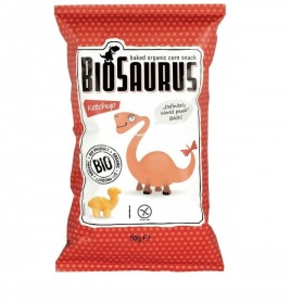 Снеки кукурудзяні з кетчупом органічні (БЕЗ ГЛЮТЕНУ) BABE Mclloyd's 50г