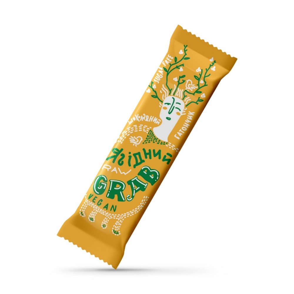 *Батончик GRAB ягодный 40г *Батончик GRAB ягодный 40г