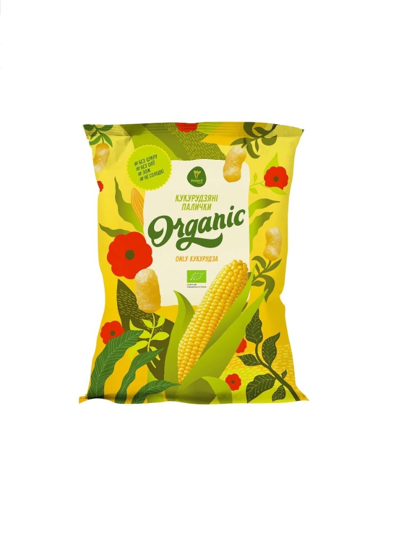 Кукурудзяні палички тільки кукурудза Екород 50 г