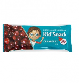 Батончик енергетичний KidSnack Журавлина 30г