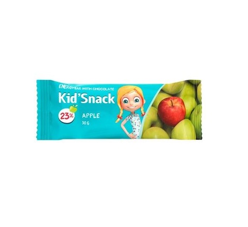 Батончик енергетичний KidSnack Яблуко 30г