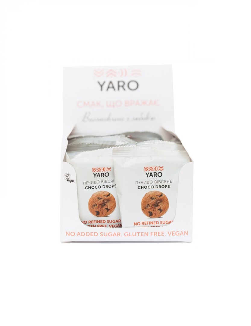 Печиво choco drops Яро 36г