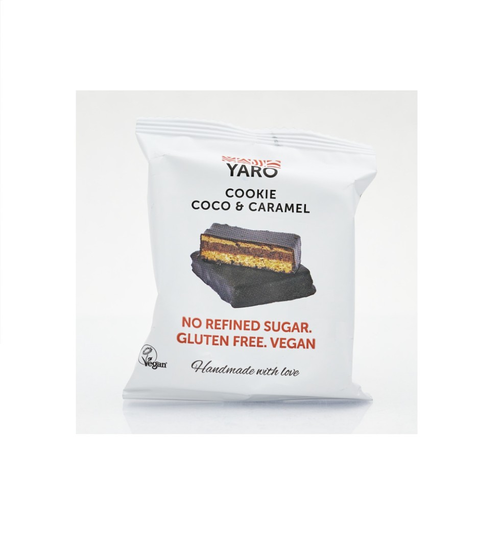 Цукерка coco&caramel cookie Яро 50г
