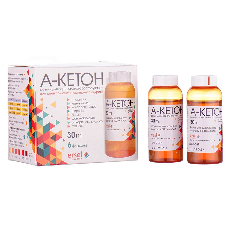 А-Кетон р-н д/пер. заст. флак. 30мл №6