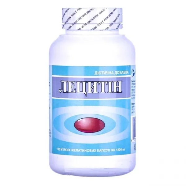 *Лецитін капс. 1200мг №100