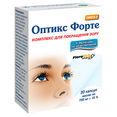 *Оптикс Форте капсулы №30