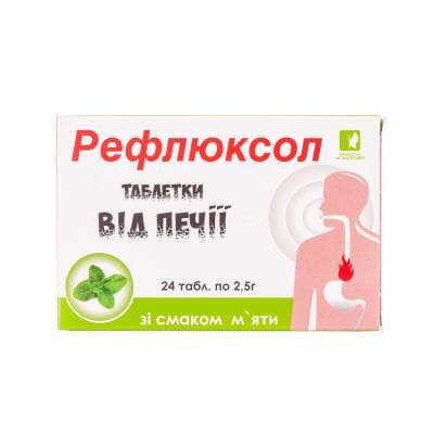 *ENJEE Таб. от изжоги Рефлюксол мята № 24