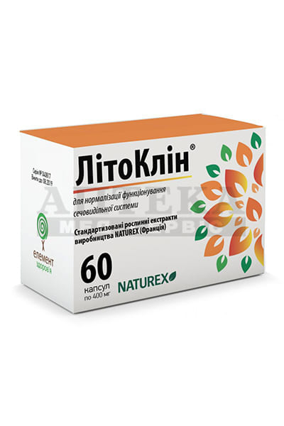 ЛітоКлін капс.400мг №60