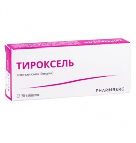 *Тіроксель табл.№20