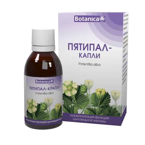 П'ятипал Botanica краплі 50 мл
