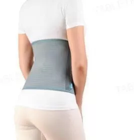 *Бандаж Алком 2022 післяопераційний еластичний Євро (сірий) р.7