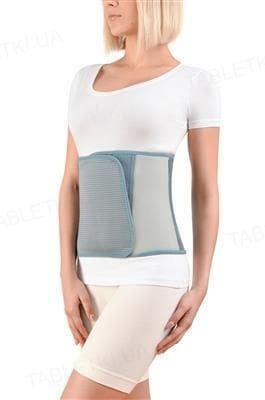 *Бандаж Алком 2022 послеоперационный эластичный Евро (серый) р.8