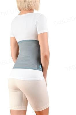 *Бандаж Алком 2022 послеоперационный эластичный Евро (серый) р.8