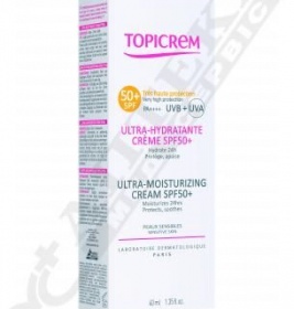 Крем Toпікрем ультра зволожуючий SPF50+ 40мл