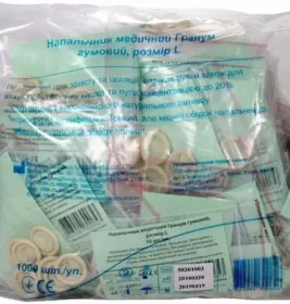 Напальчник мед.р.L №1000