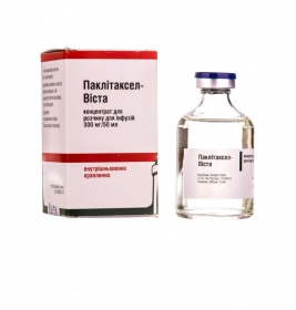Паклітаксел-Віста концентрат 6 мг/мл по 50 мл (300 мг) у флаконі 1 шт.