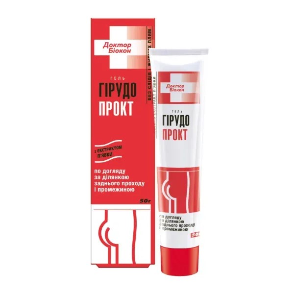 Гель ГірудоПрокт ректальна мазь 50 г