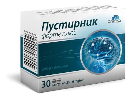 Пустирник форте плюс капс.250мг №30