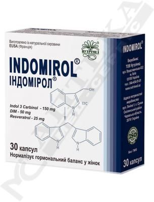 Індомірол капс. 360 мг №30