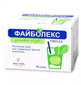 *Файболекс саше 5,8г №10 яблоко