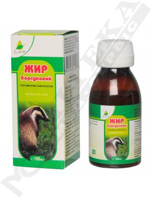 *Барсучий жир 100мл Экосвит