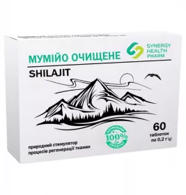 Мумійо очищене табл. 0,2 г №60