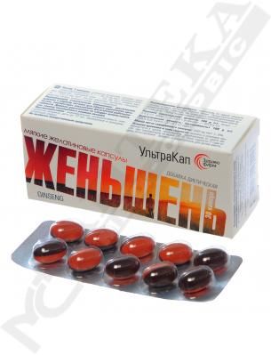 Женьшень GINSENG ультракап №30