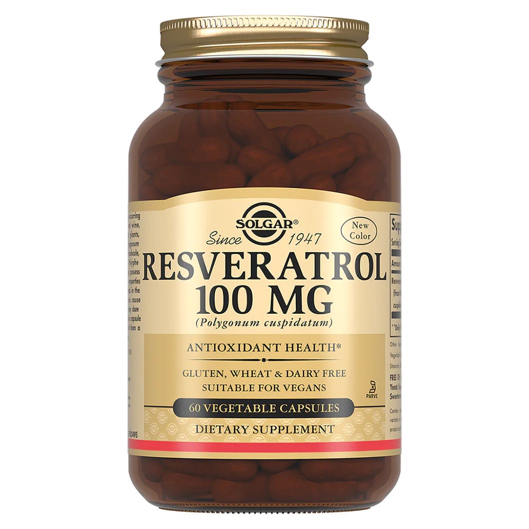 Солгар (Solgar) Ресвератрол 100мг капс. №60