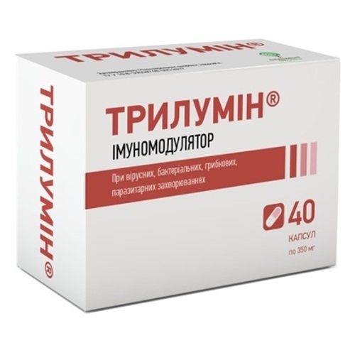 Добавка дієтична Трилумін 40 капс.
