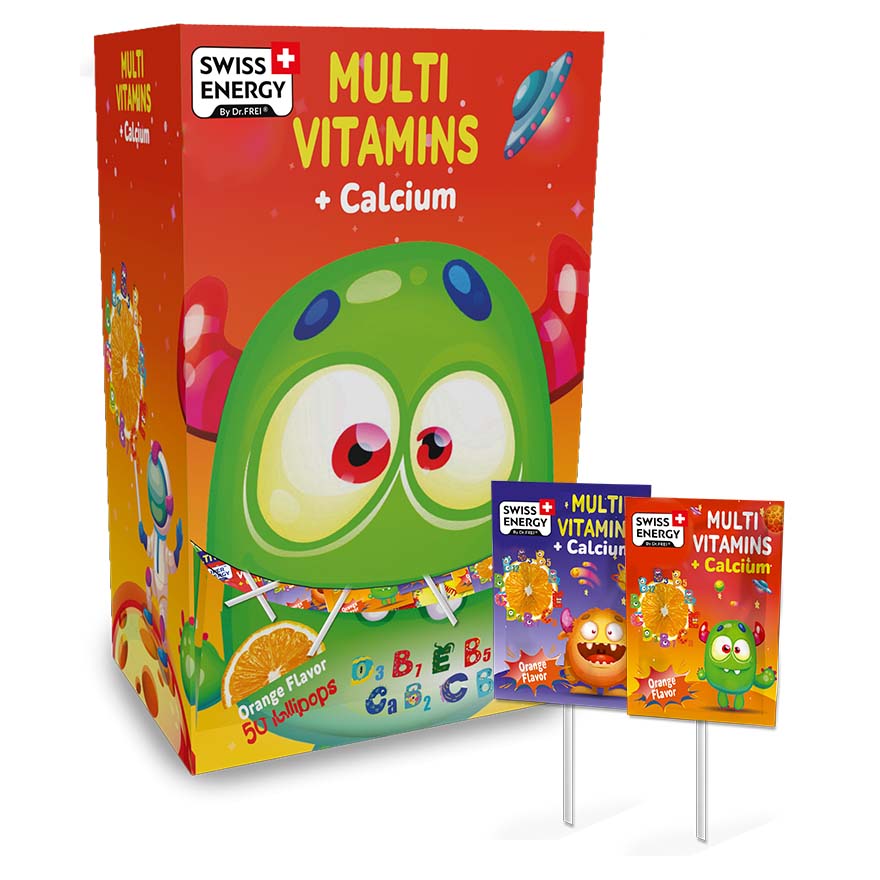 Льодяники Dr.Frei Multivitamins+Calcium 6,5г №1