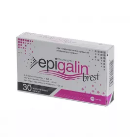 Епігалін Брест капс. №30 диет. доб.