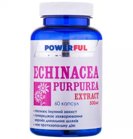*Ехінацеї пурпурової екстракт POWERFUL капс.500мг №60